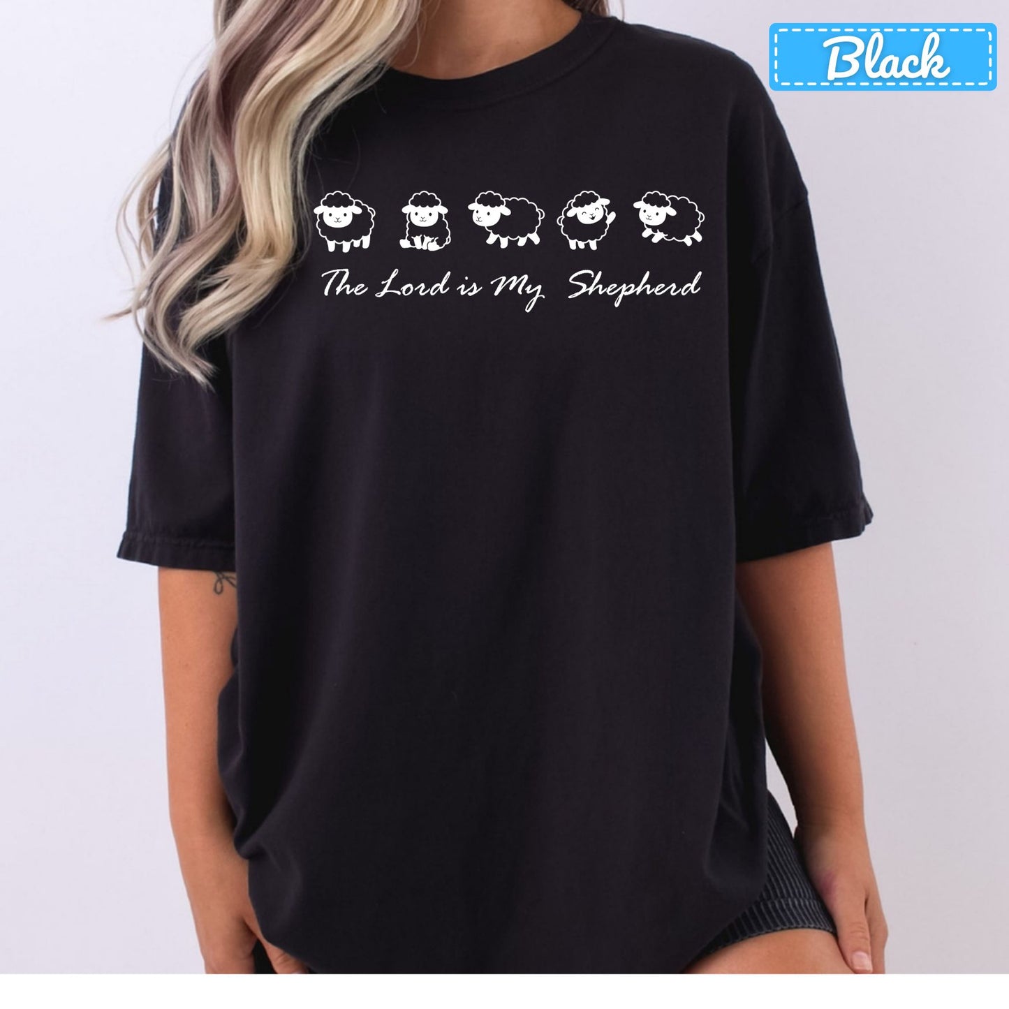 The Lord Is My Shepherd Christian T-Shirt, Sheep Flock Sweatshirt, Faith Tee