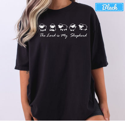 The Lord Is My Shepherd Christian T-Shirt, Sheep Flock Sweatshirt, Faith Tee