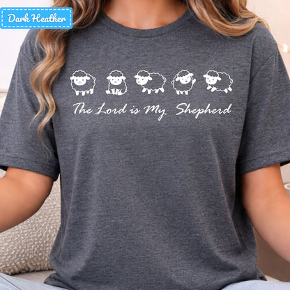 The Lord Is My Shepherd Christian T-Shirt, Sheep Flock Sweatshirt, Faith Tee