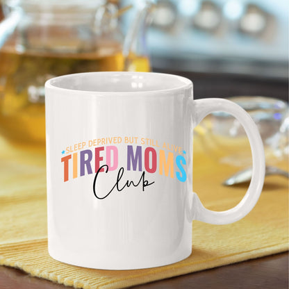 Tired Moms DTF Transfer ready to Press