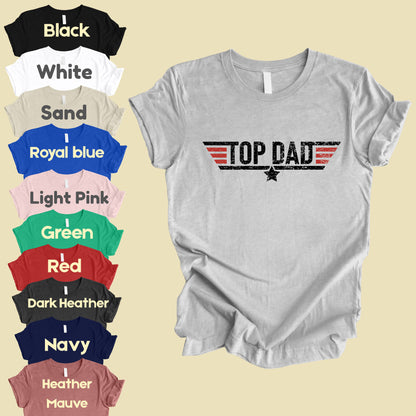Top Dad Comfort Colors T Shirt