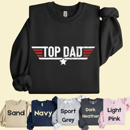 Top Dad Comfort Colors T Shirt
