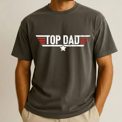 Top Dad Comfort Colors T Shirt