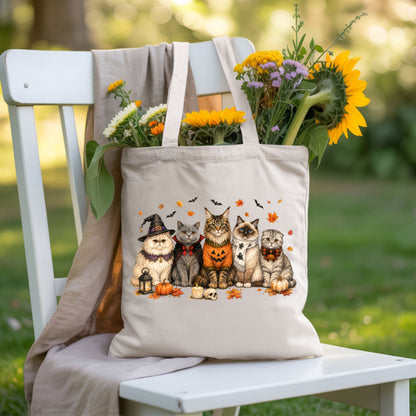 Halloween Cats Comfort Colors T Shirts Cute Witchy Kitty Sweater Tee Spooky Pumpkin Vampire Cat Shirt Autumn Fall Leaves Graphic Gifts