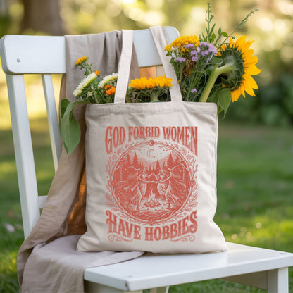 God Forbid Women Have Hobbies Dancing Witches T-Shirt, Vintage Ritual Sarcastic Tee