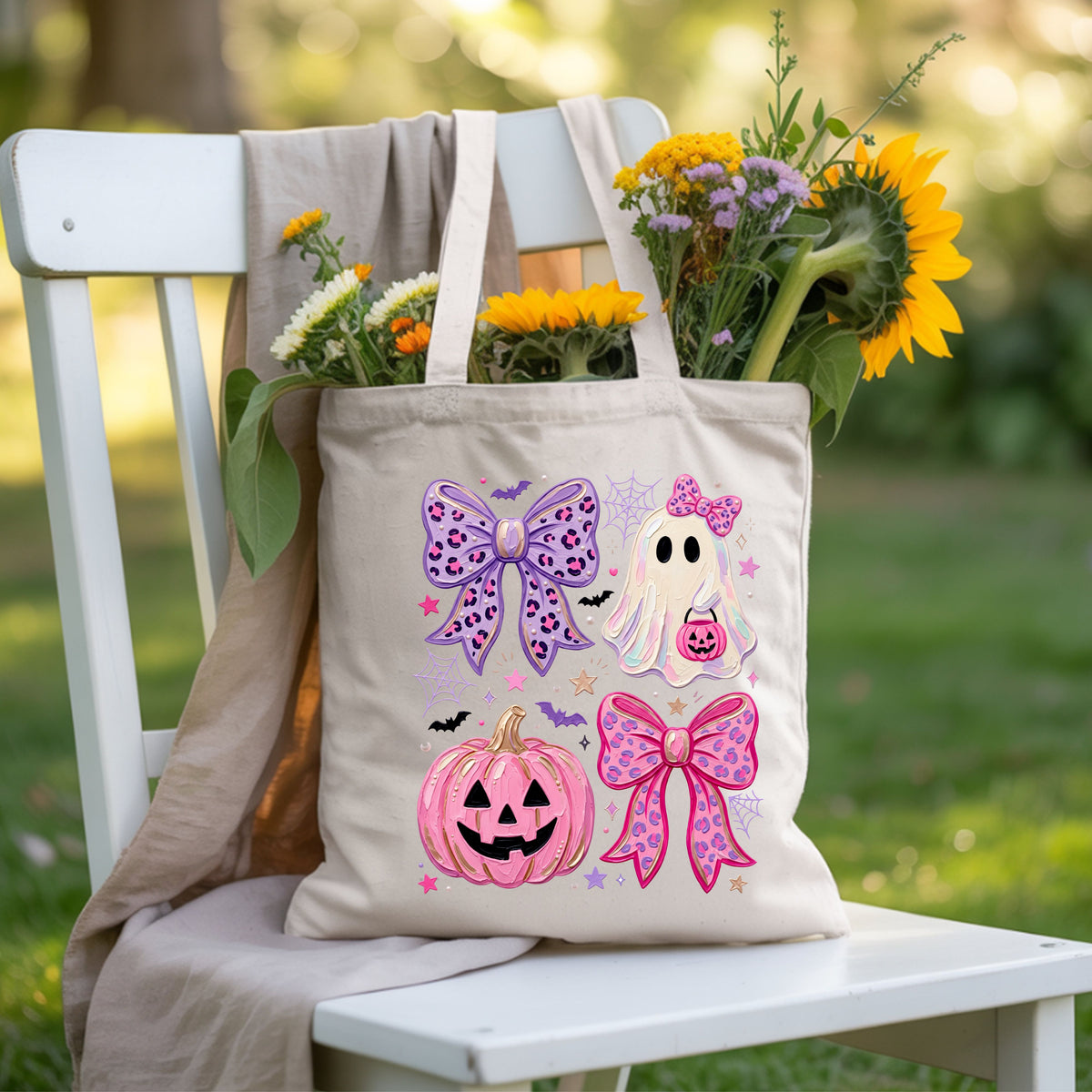 Coquette Halloween Ghost Pink Pumpkin Leopard Bow T-Shirt, Spooky Cute Tee