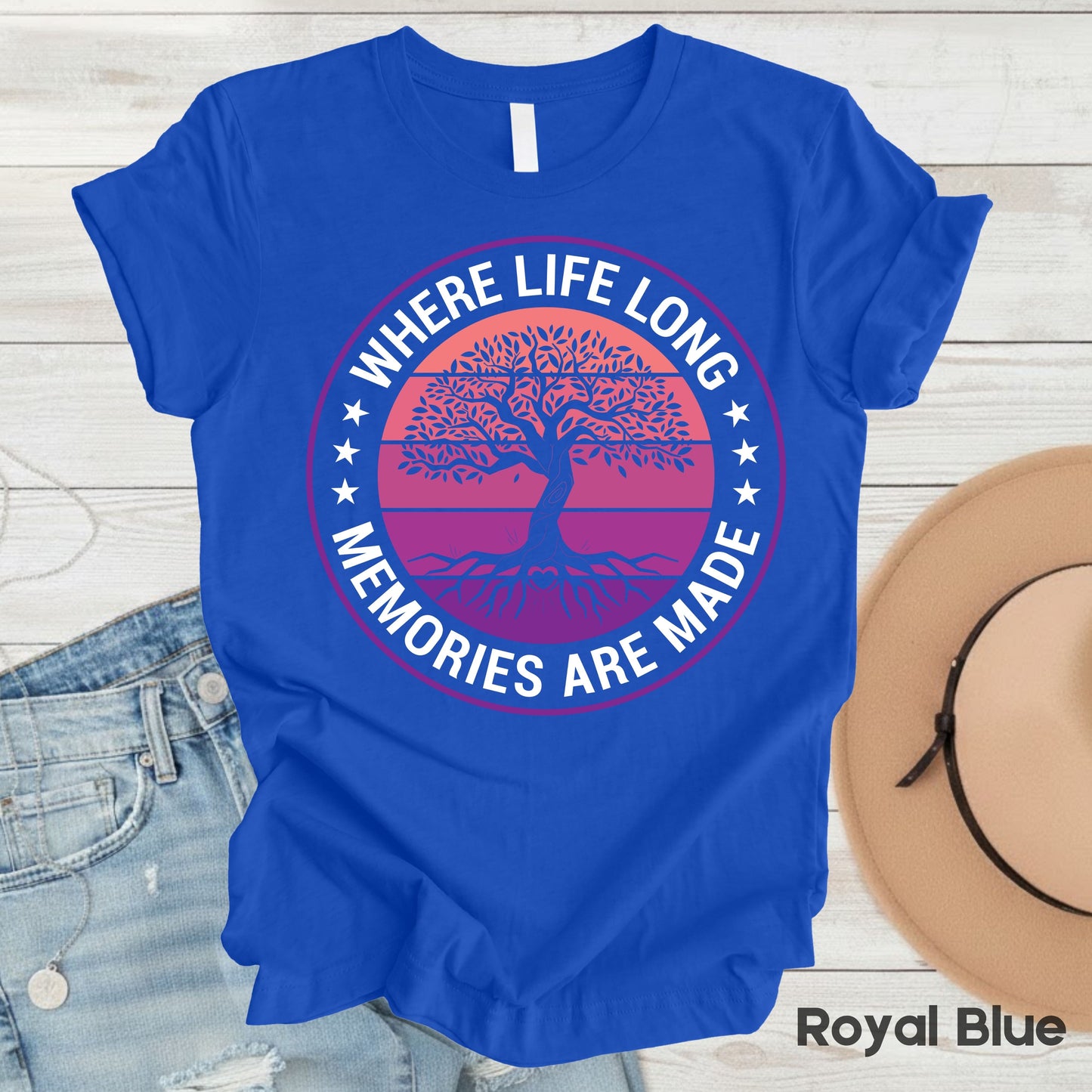 Tree of Life T Shirt Family Reunion 2026 Tee Pink Purple Sunset Roots Shirt For Adult Youth Toddler Nature Lover Gift Matching Family Outfits Tees