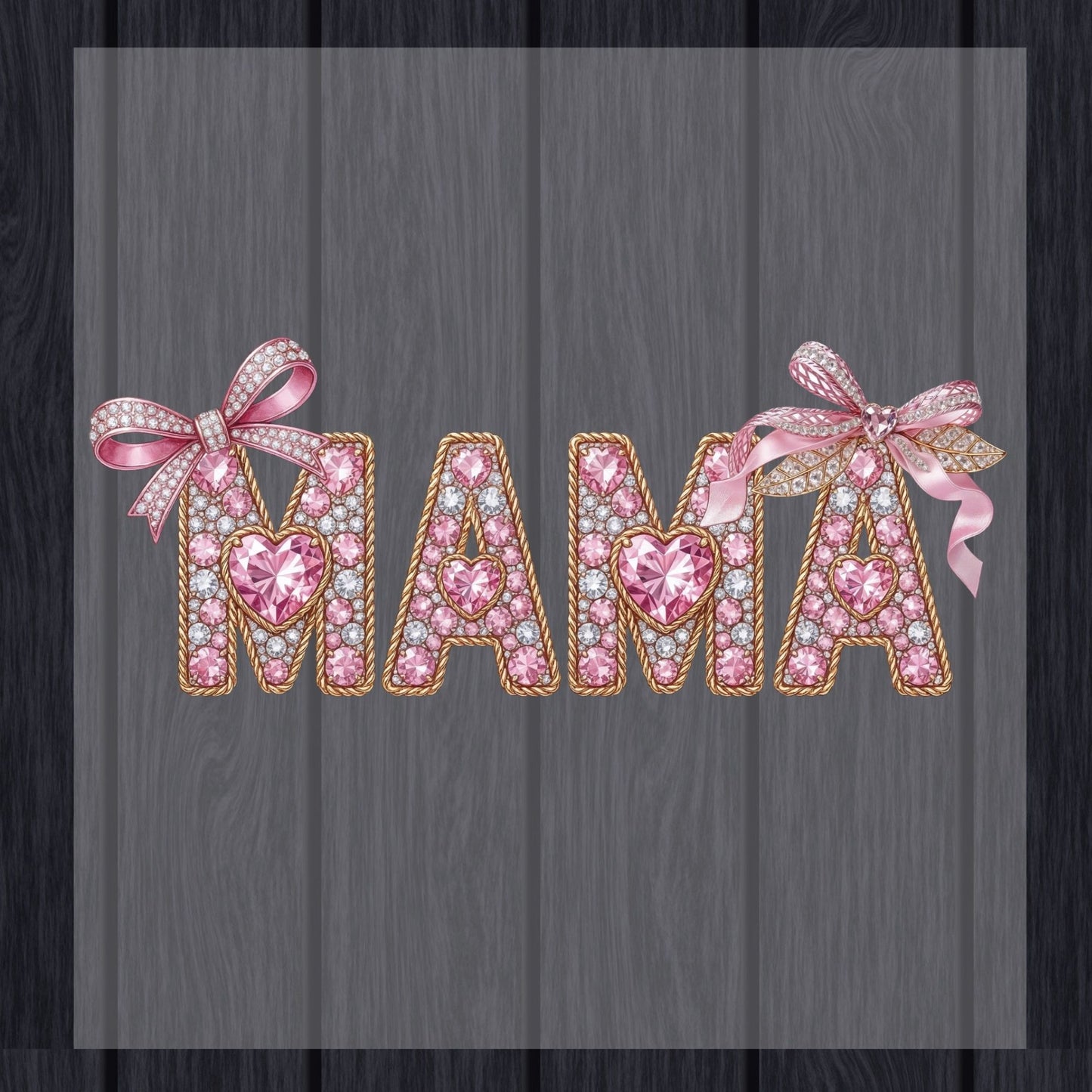 Trendy Mom DTF Transfer ready to Press Mother's Day Floral Heat Transfer for Shirts Mom UV Sticker Print Mommy Iron on Transfer