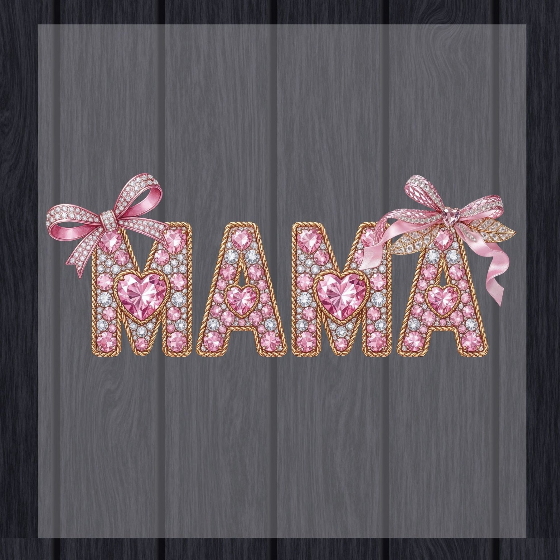 Trendy Mom DTF Transfer ready to Press Mother's Day Floral Heat Transfer for Shirts Mom UV Sticker Print Mommy Iron on Transfer