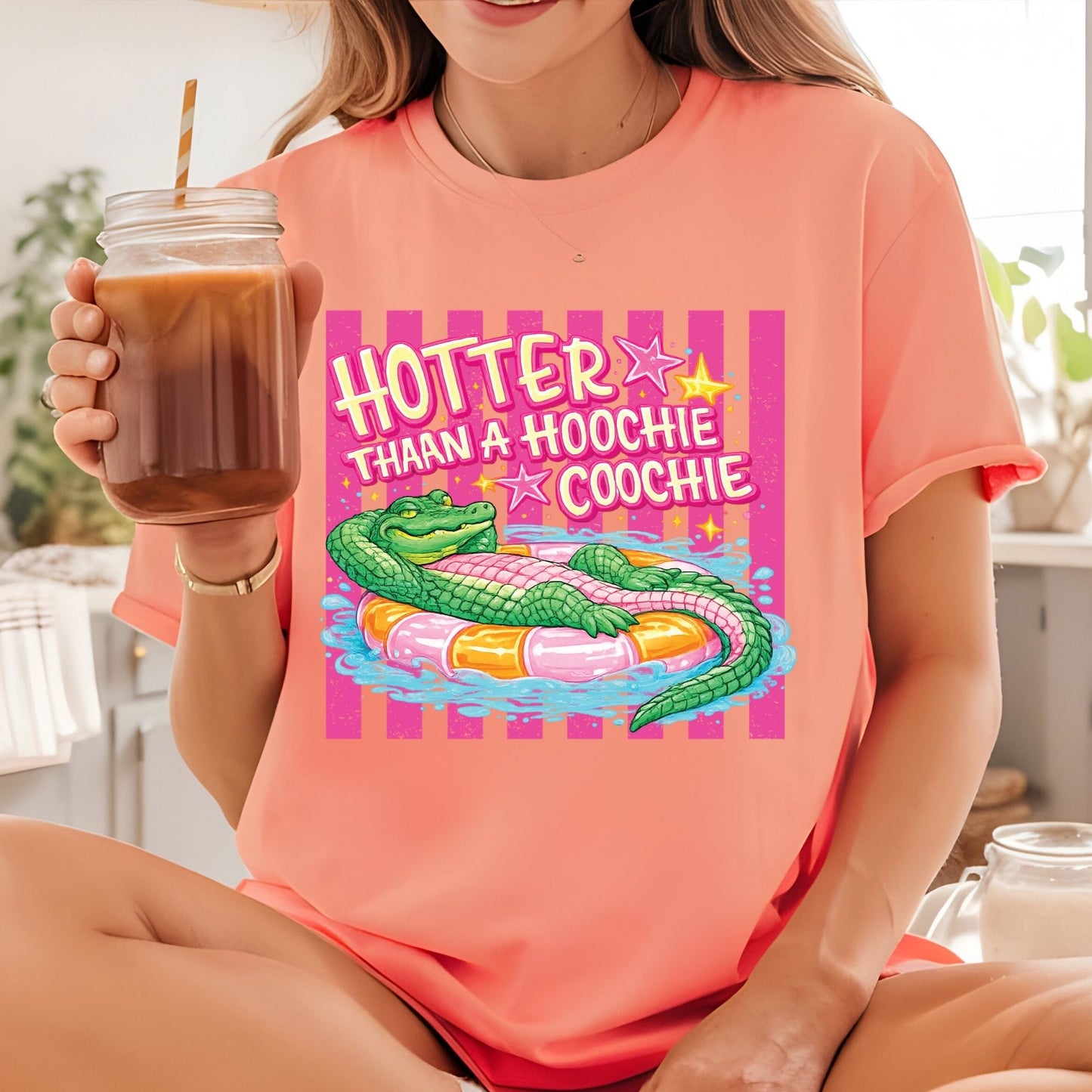 Tropical Paradise Retro Sunset DTF Transfer Ready to Press Summer Vacation UV DTF Sticker Beach Palm Trees Heat Transfer for Shirts