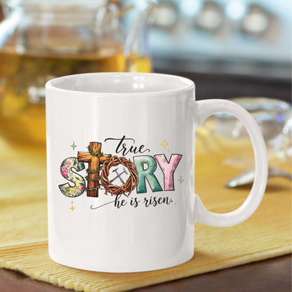 True Story He is Risen DTF Transfer