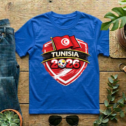 Tunisia 2026 World Cup T Shirt Soccer Supporter Tees