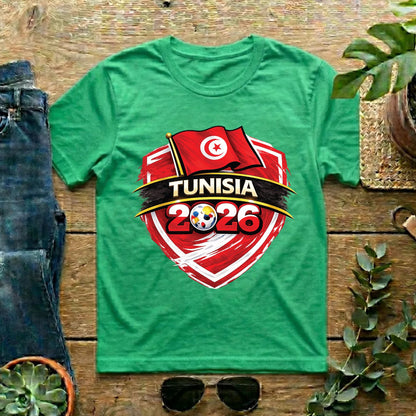 Tunisia 2026 World Cup T Shirt Soccer Supporter Tees