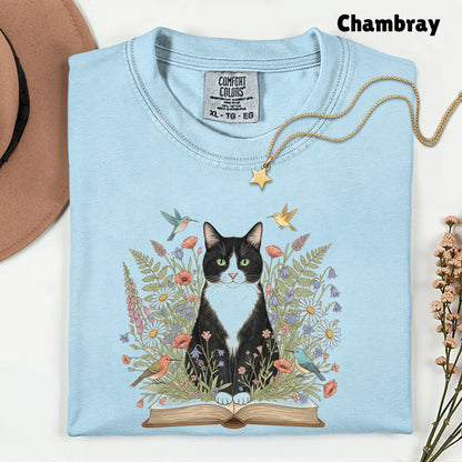 Tuxedo Cat Comfort Colors T Shirt
