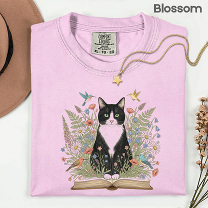 Tuxedo Cat Comfort Colors T Shirt