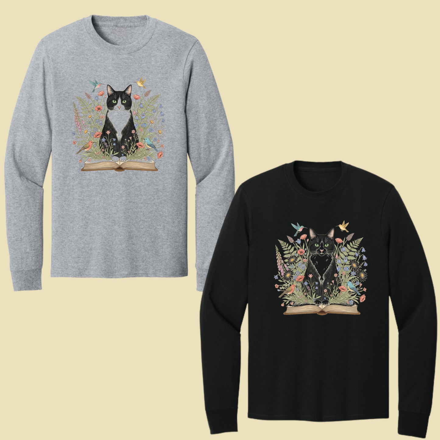 Tuxedo Cat Comfort Colors T Shirt