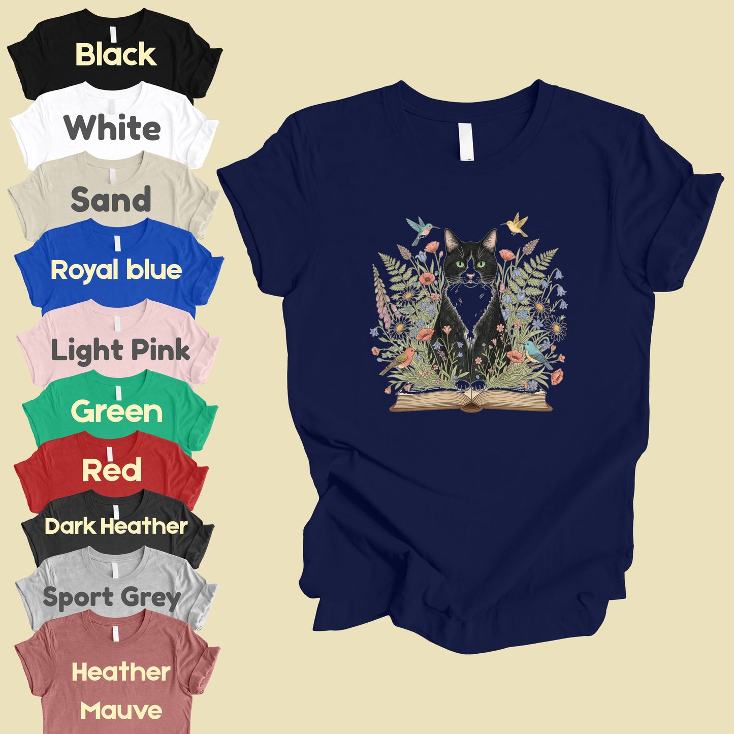 Tuxedo Cat Comfort Colors T Shirt