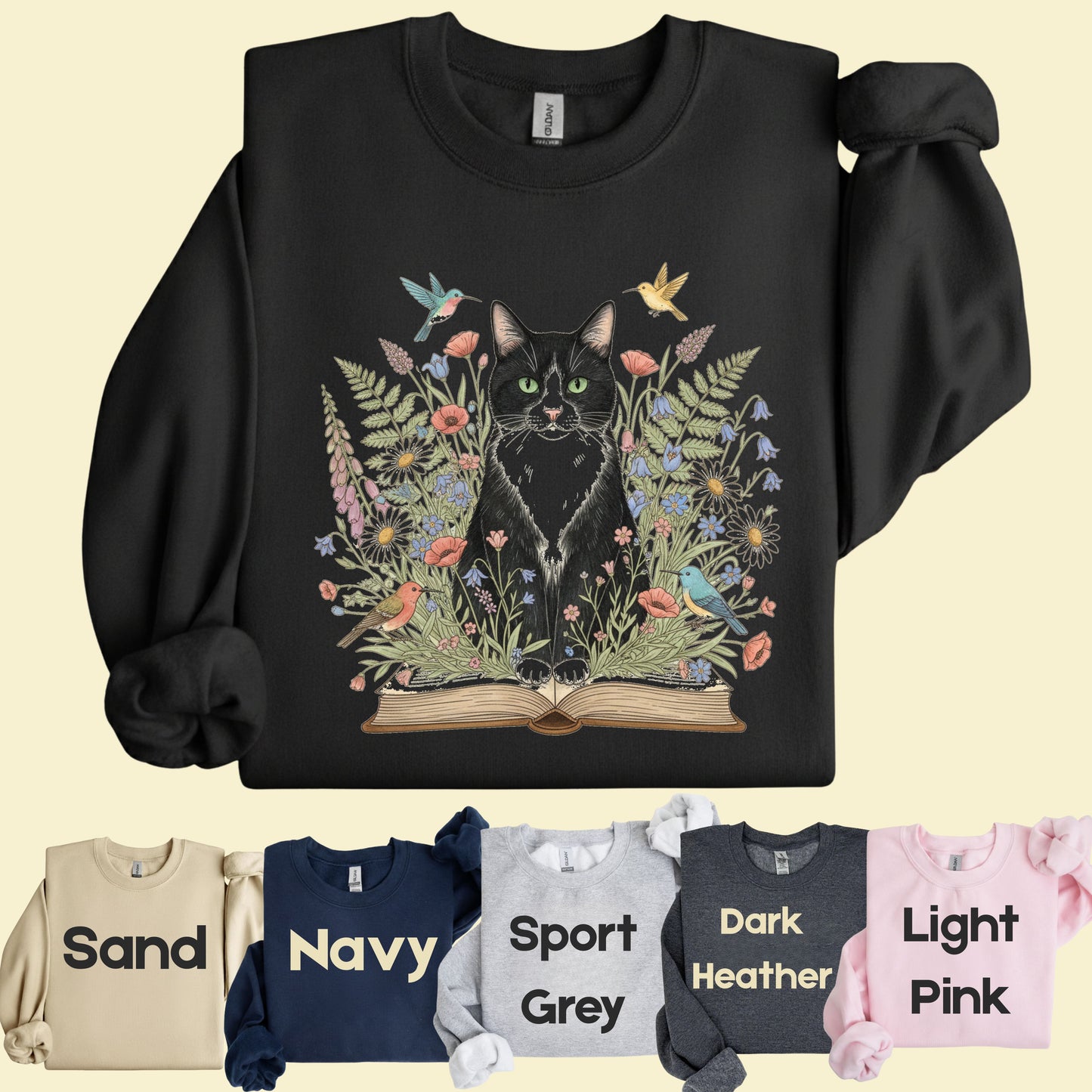 Tuxedo Cat Comfort Colors T Shirt