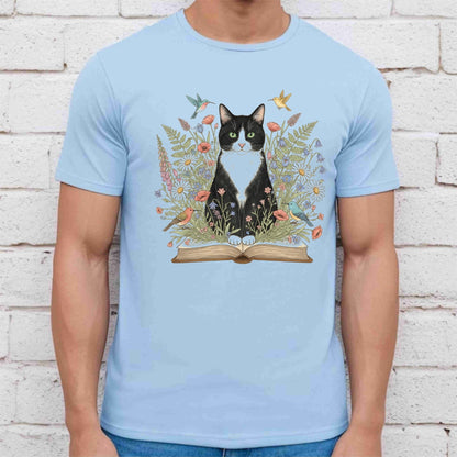 Tuxedo Cat DTF Transfer Ready to Press