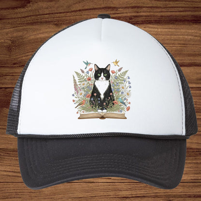 Tuxedo Cat DTF Transfer Ready to Press