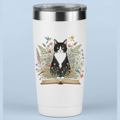 Tuxedo Cat DTF Transfer Ready to Press