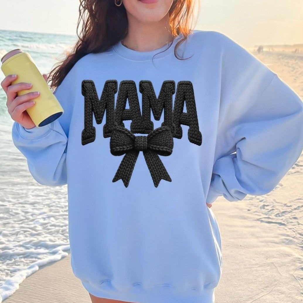 Christmas Yarn DTF Transfer Gang Sheet Ho Ho Ho Reindeer Snowman Baby Jesus Christian Nativity Direct to Film