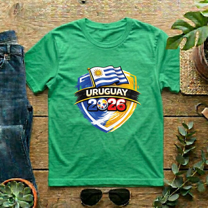 Uruguay World Cup T Shirt Soccer Supporter Tees