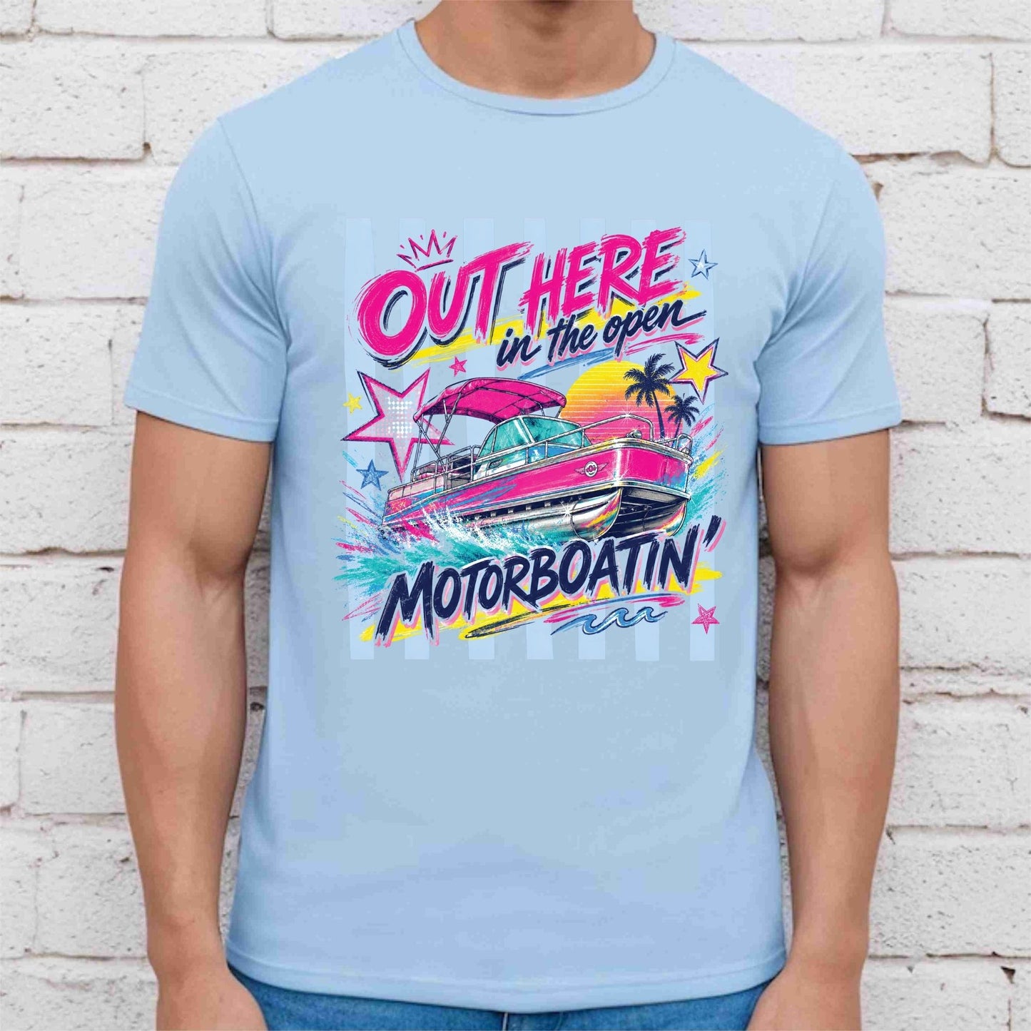 Vacation Mode On Retro Suitcase DTF Transfer Ready to Press Summer Travel UV DTF Sticker Beach Palm Trees Heat Transfer for Shirts