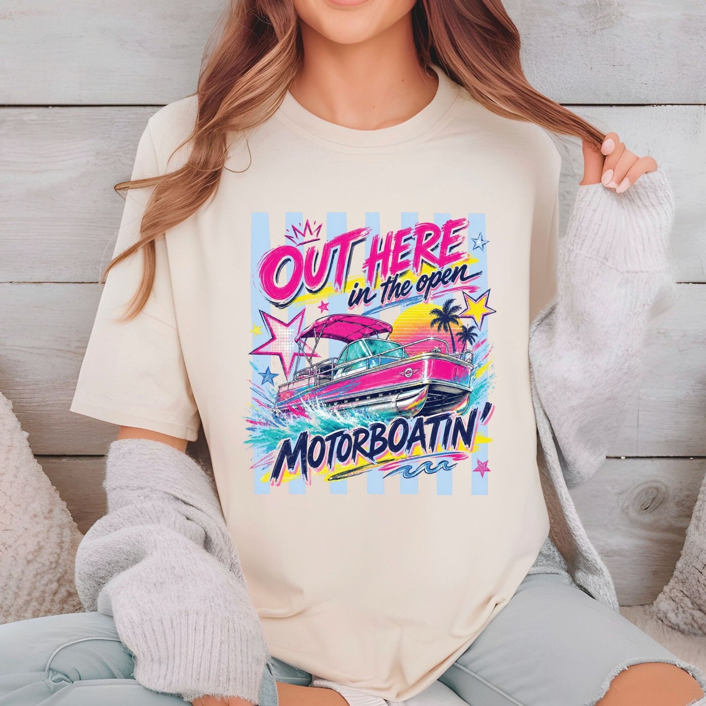 Vacation Mode On Retro Suitcase DTF Transfer Ready to Press Summer Travel UV DTF Sticker Beach Palm Trees Heat Transfer for Shirts