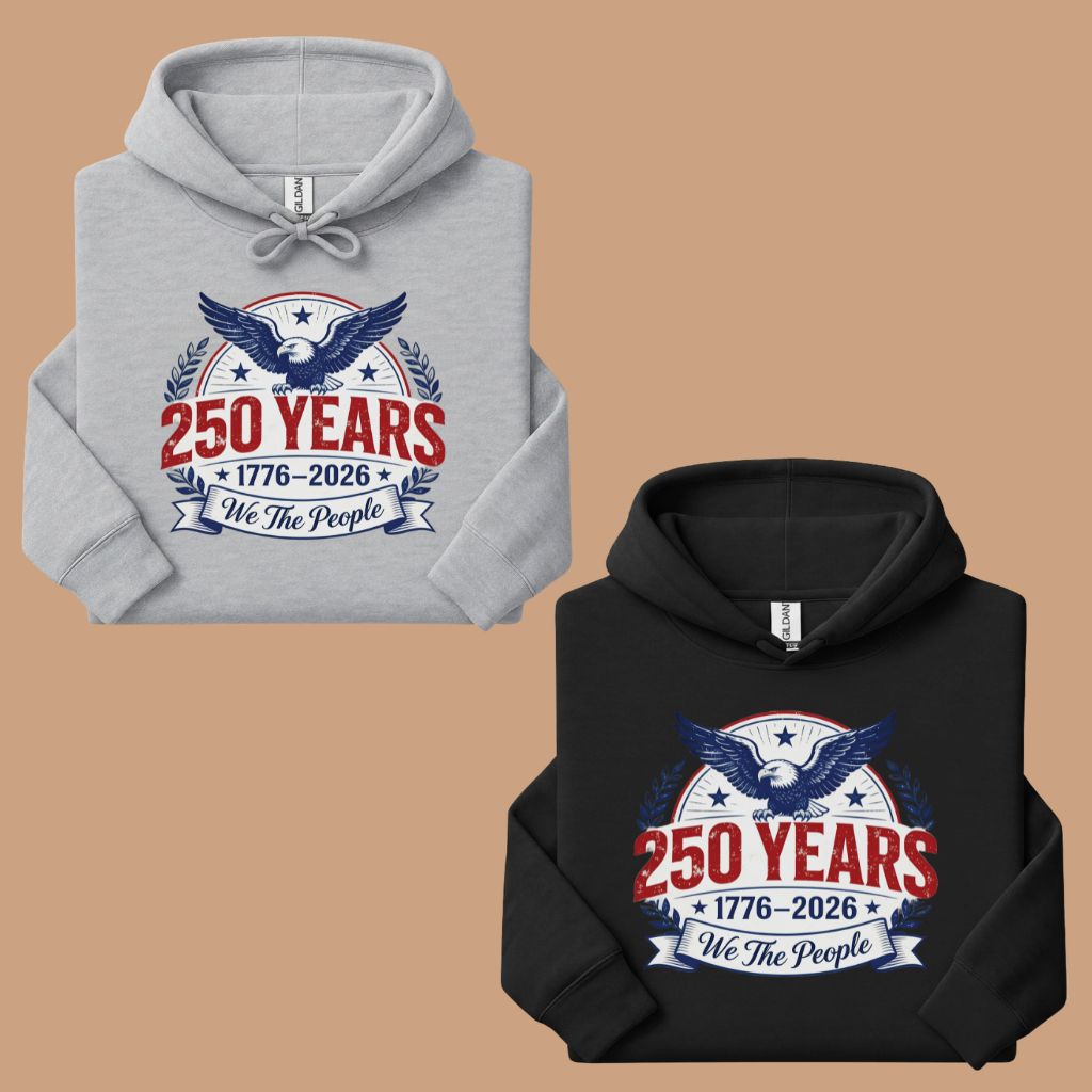 We The People 250 Years Comfort Colors T Shirts 1776 2026 Tee Semiquincentennial Patriotic Eagle Seal Emblem Shirt Fourth of July Gifts