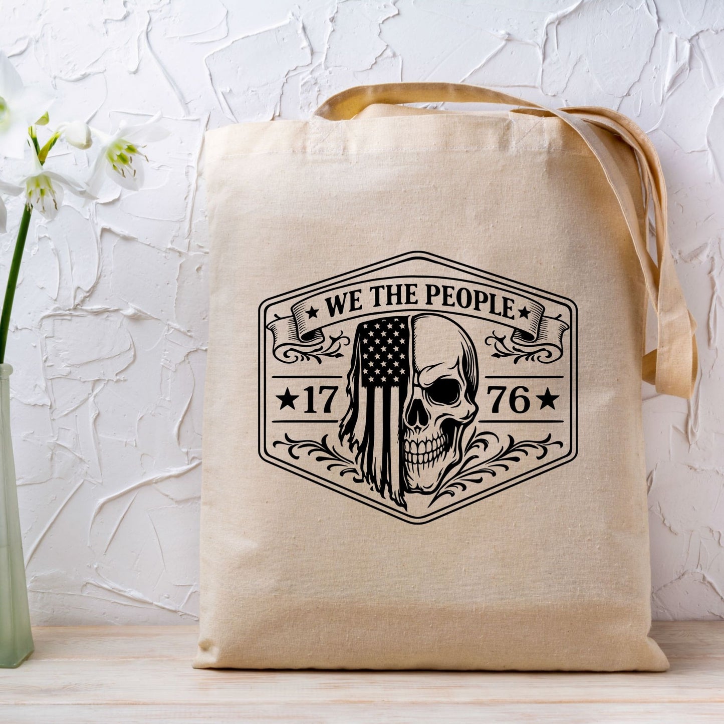 We The People DTF Transfer Ready to Press