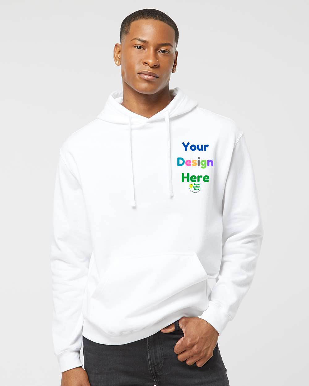Tultex-Unisex Fleece Hooded Sweatshirt - 320