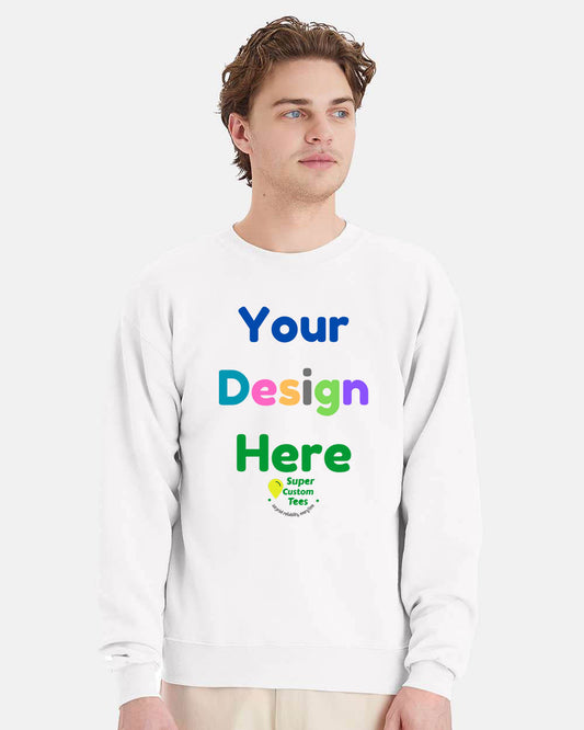 Hanes P1607 - Unisex Ecosmart Crewneck Sweatshirts