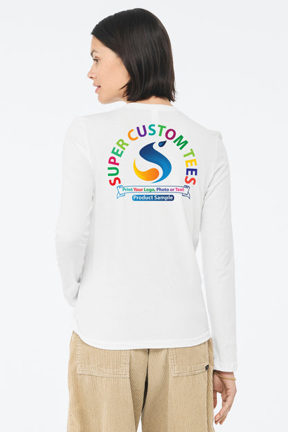Bella Canvas B6500 - Women's Jersey Long-Sleeve T-Shirts
