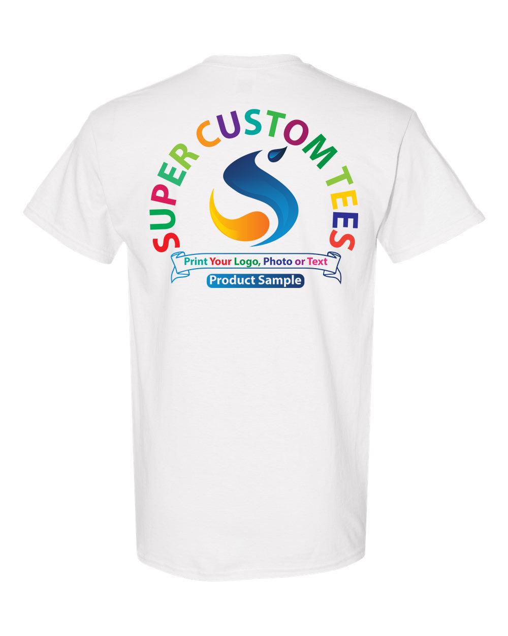 Custom T Shirts - Gildan Heavy Cotton Short Sleeve Tees - Same Day Printing