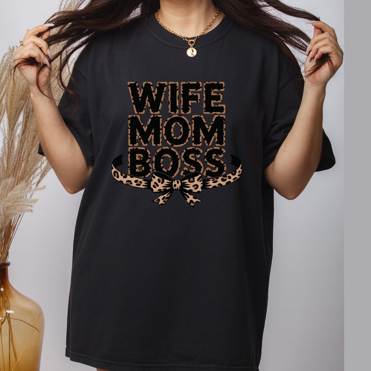 Wife Mom Boss DTF Transfer