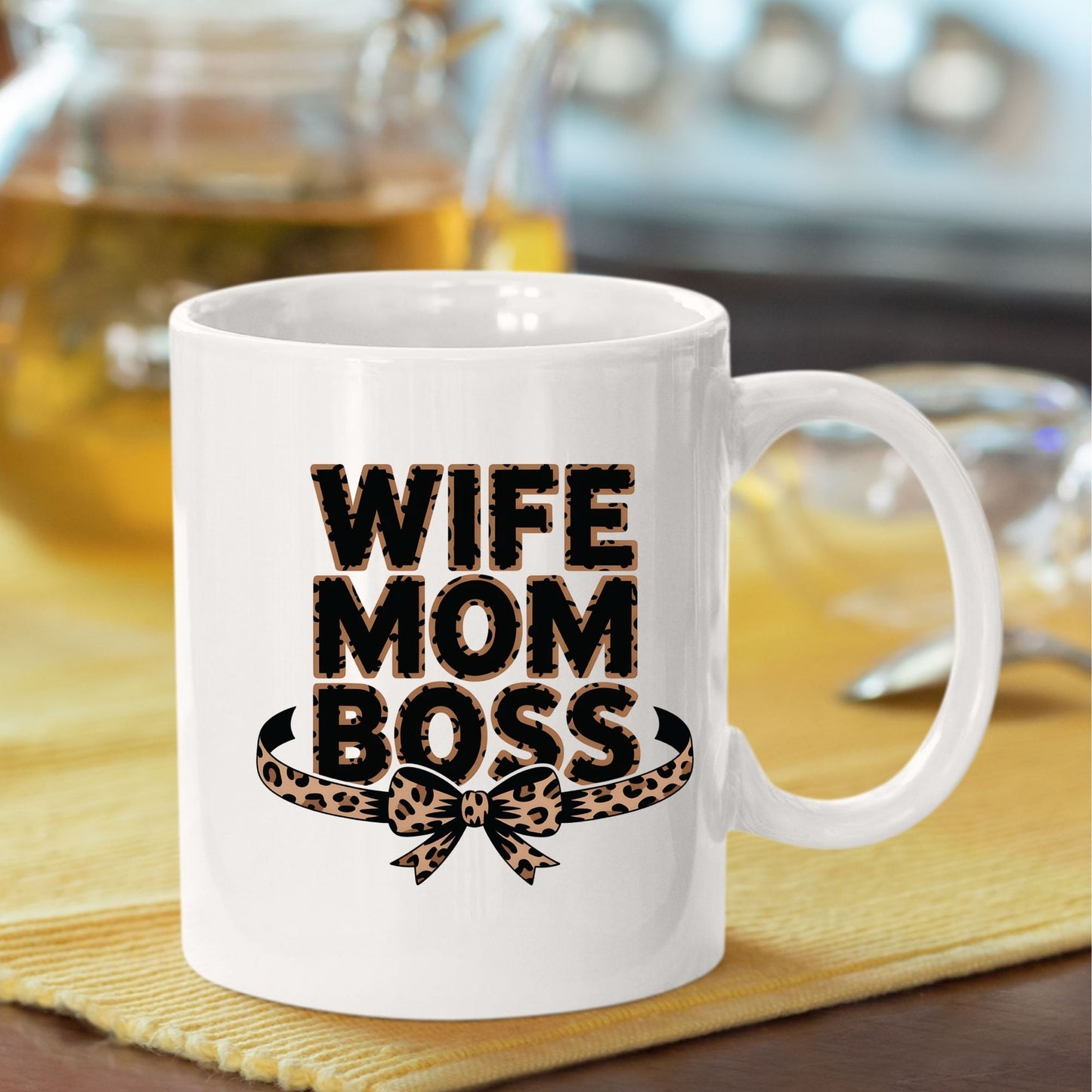 Wife Mom Boss DTF Transfer