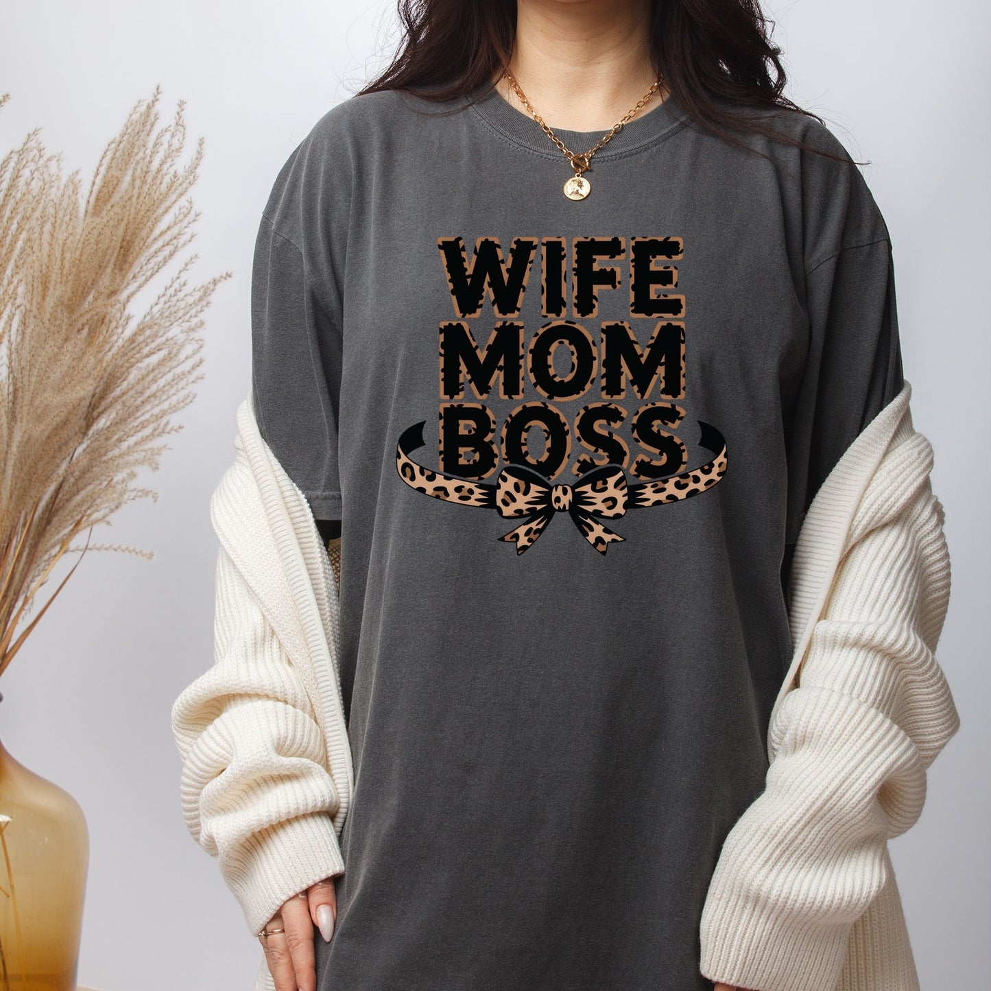 Wife Mom Boss DTF Transfer