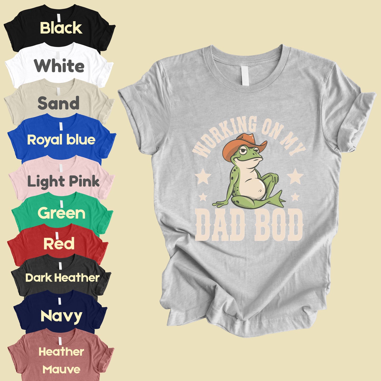 Working On My Dad Bod Comfort Colors T Shirt