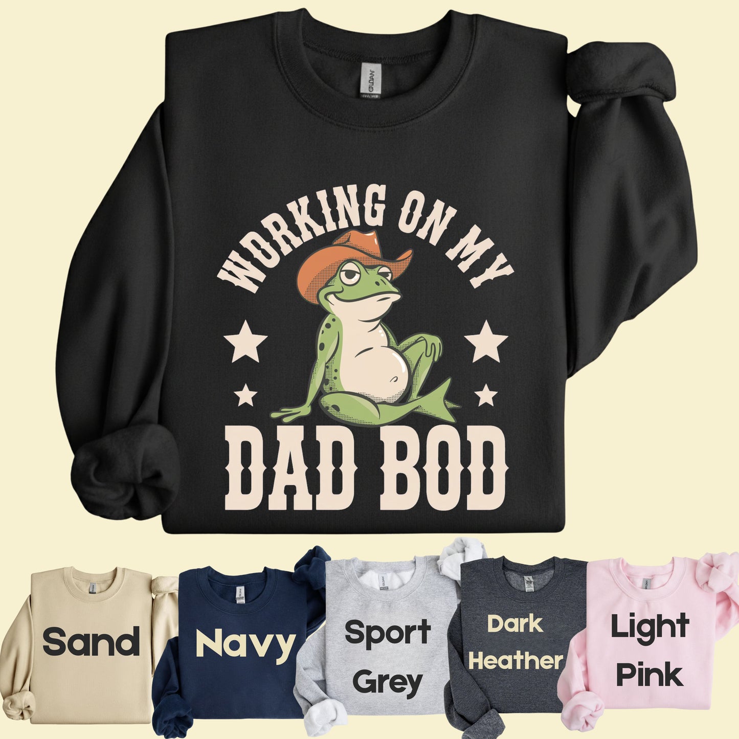Working On My Dad Bod Comfort Colors T Shirt