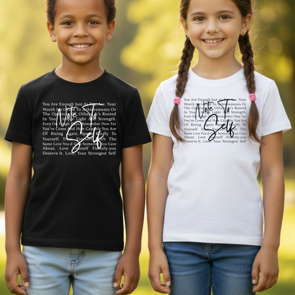 Note to Self Inspirational Self Love Quote T-Shirt, Women Motivational Tee