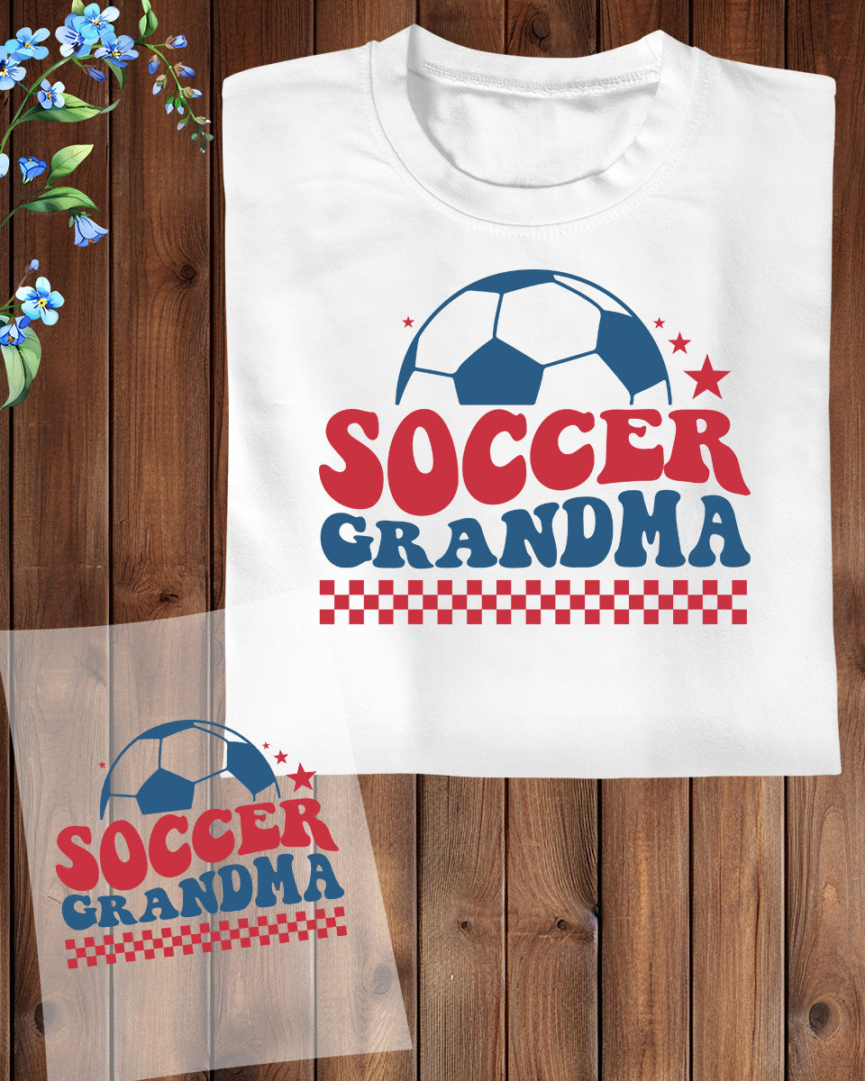 Soccer Grandma DTF Transfer Film