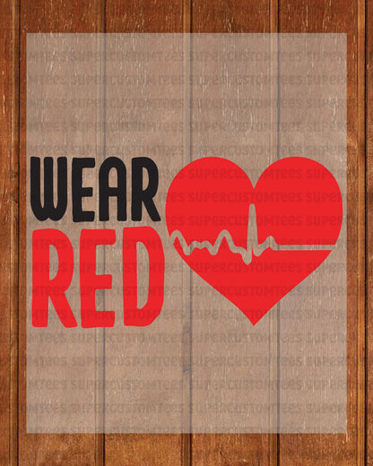 Aids Awareness DTF Transfer Ready to Press