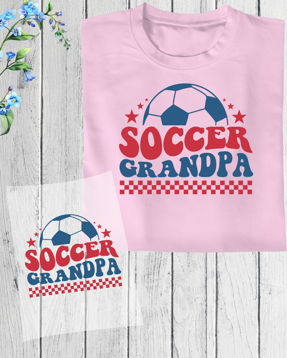 Soccer Grandpa DTF Transfer Film