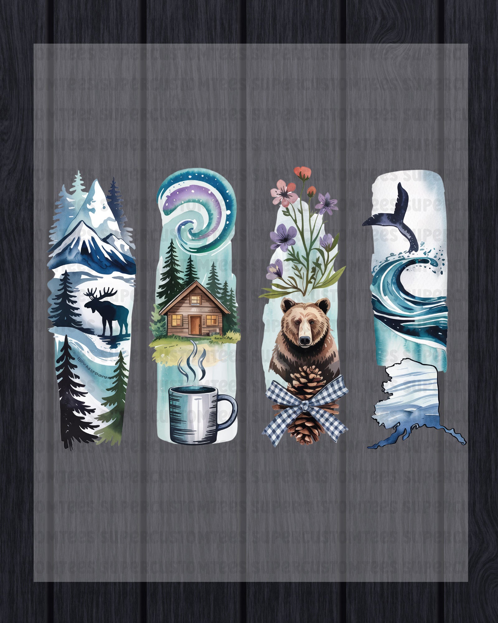 Alaska DTF Transfer Ready to Press