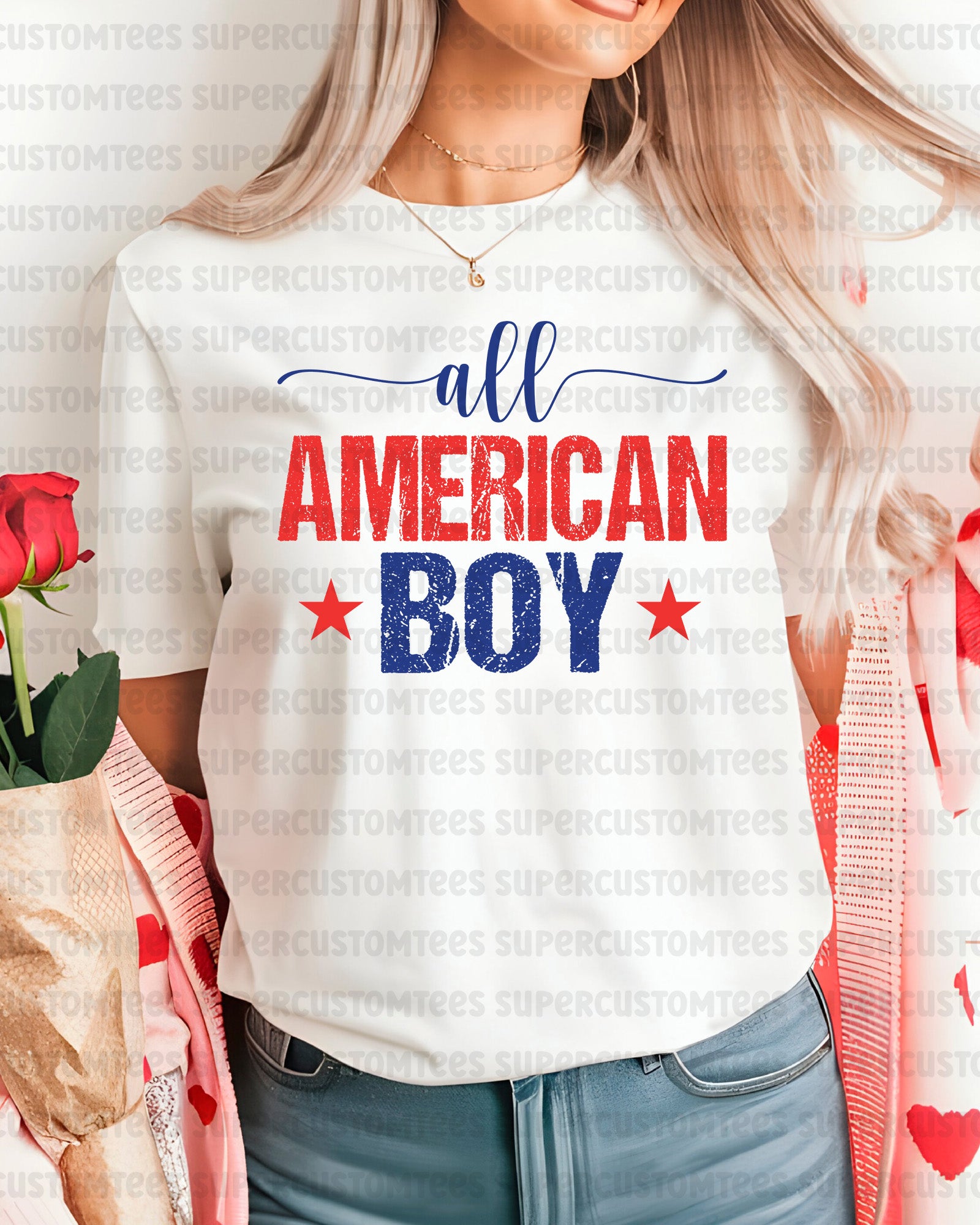 All American Boy DTF Transfer