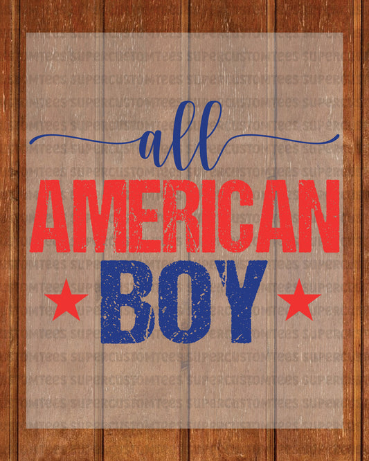 All American Boy DTF Transfer