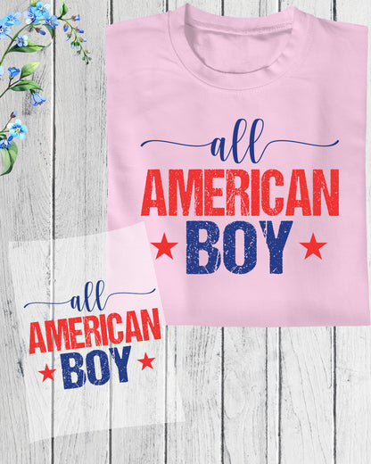 All American Boy DTF Transfer
