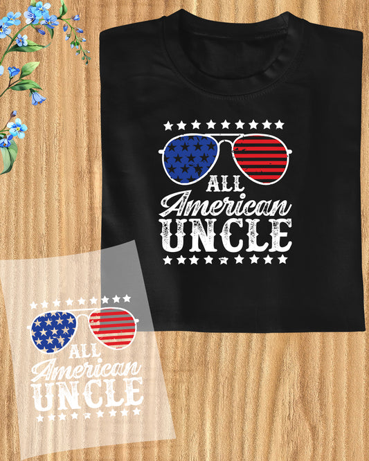All American Uncle Trendy DTF Transfer Film