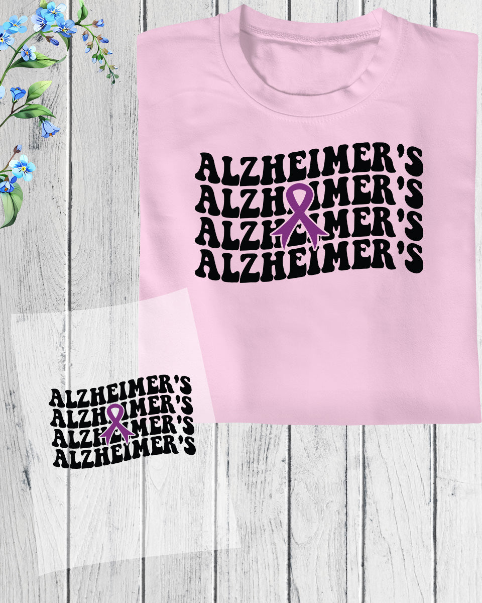 Alzheimer's DTF Transfer Film